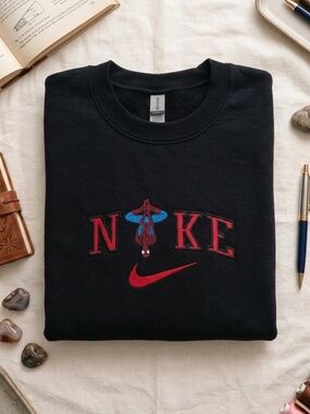Spiderman Sweater - Embroidered